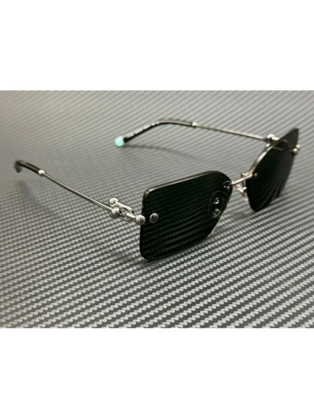 New Tiffany & Co. Women Gunmetal Sunglasses 59-14-130